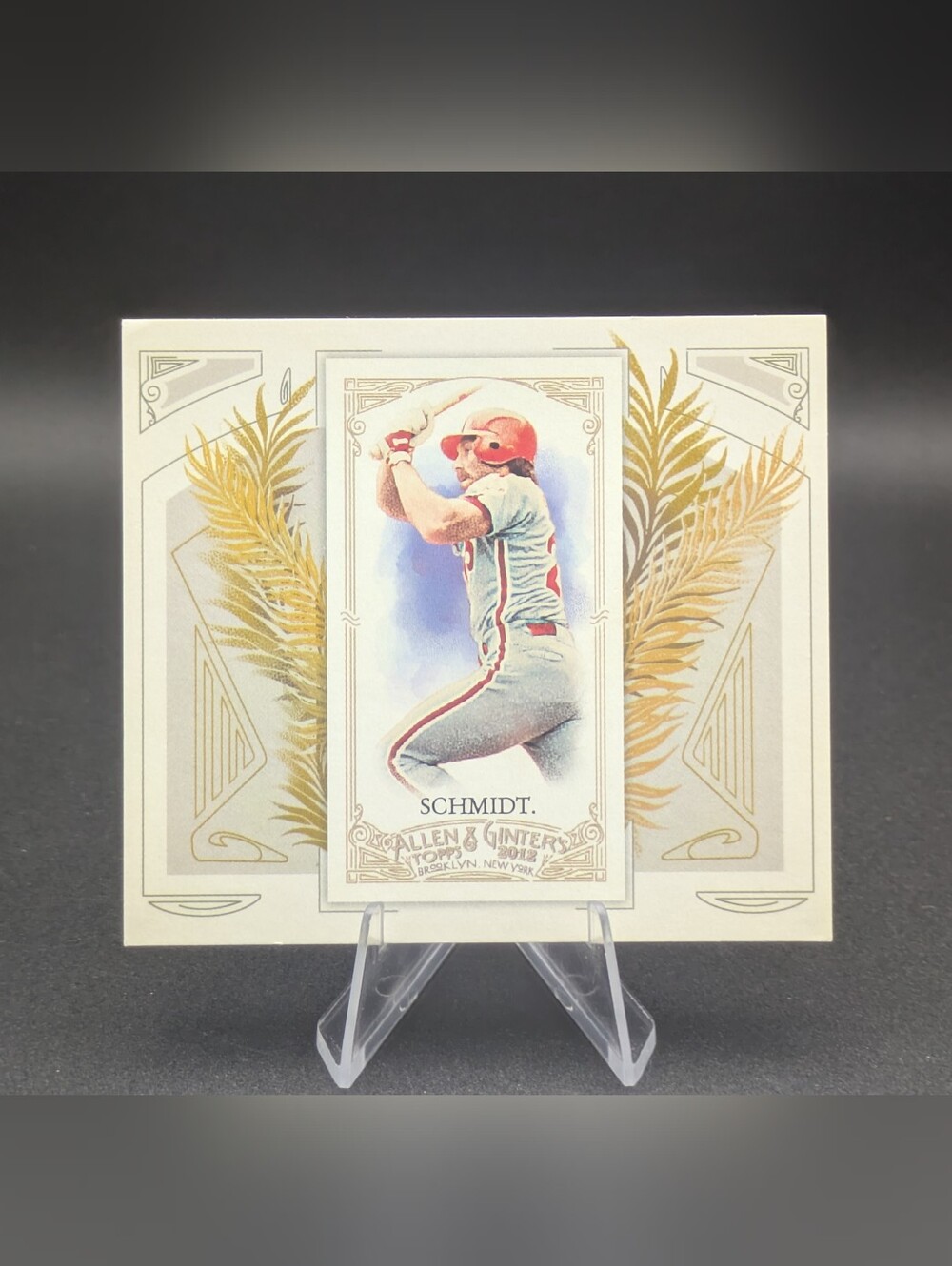 2012 Topps Allen & Ginter Box Loader Box Topper Mike Schmidt #N43-14 Phillies
